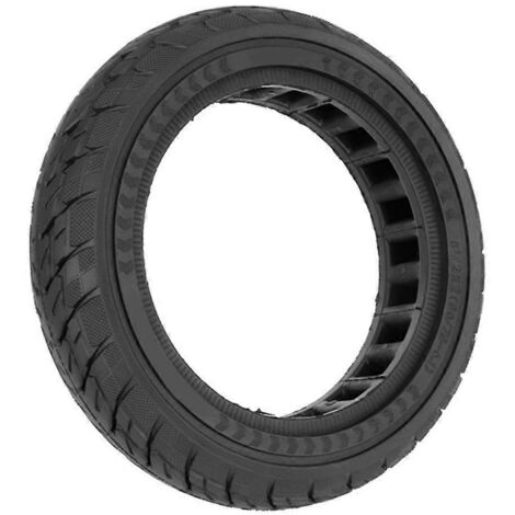 Pneu plein tout-terrain pour scooter M365, pneu anti-éclatement, noir (1/5)