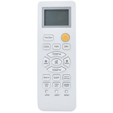 Télécommande blanche pour climatiseur 0010401715BW (1/5)