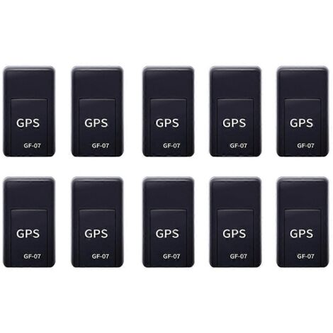 GF07 Traceur GPS magnétique Mini Localisateur de suivi en temps réel Noir (1/5)