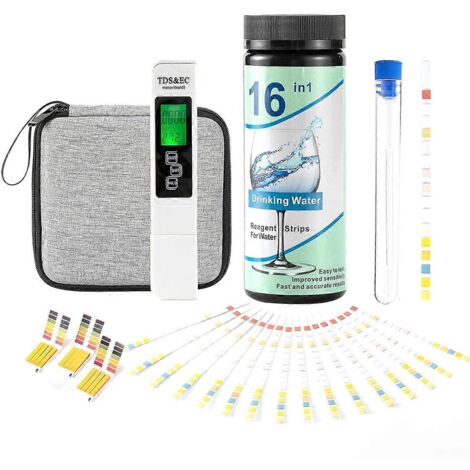 Kit d'analyse d'eau potable pour piscine domestique, expériences scientifiques sur le sirop d'érable (voir illustration) (1/5)