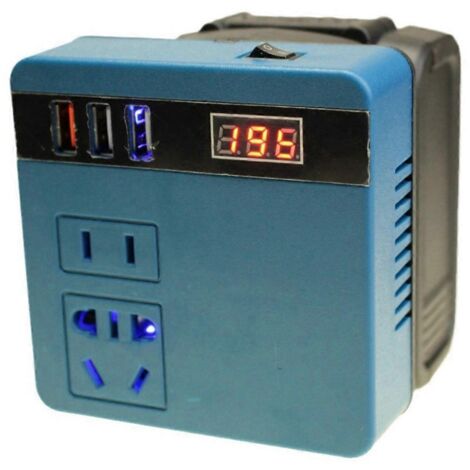 Pour onduleur à batterie au lithium, onduleur électrique bleu (1/5)