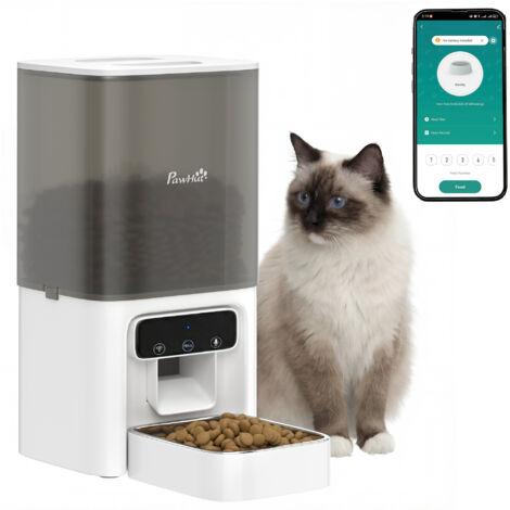 Gamelle automatique pour chat 4.5L avec application et enregistreur vocal