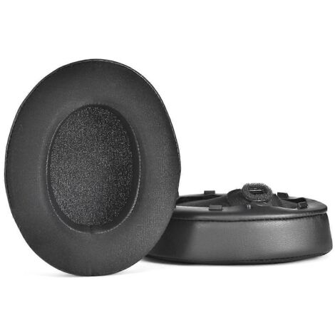 Coussinets d'oreille en gel rafraîchissant pour casque audio, respirants, noirs (1/5)