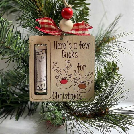 Adorables décorations de tirelire, cadeaux de Noël en forme de tirelire, AA illustrés (1/5)