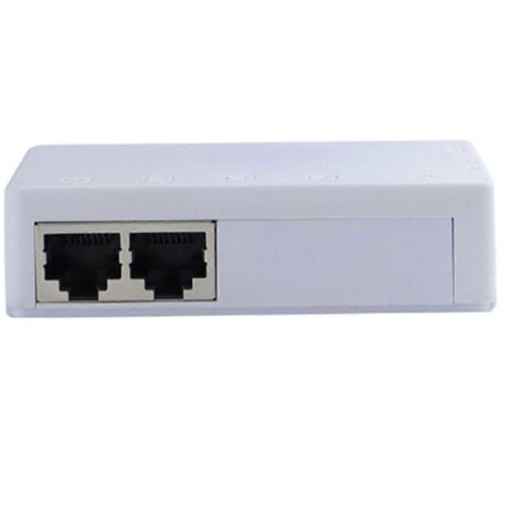 Répéteur PoE 2 ports 10/100 Mbps 1 vers 2, 12 V, 1 pile AA (illustré) (1/5)