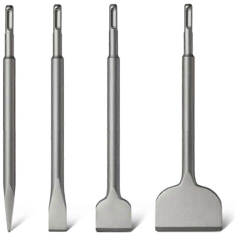 Jeu de 4 burins SDS pour le retrait de carrelage (voir photo) (1/5)