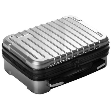 Boîtier de rangement portable NEO pour avion, couleur argent-gris (voir photo) (1/5)