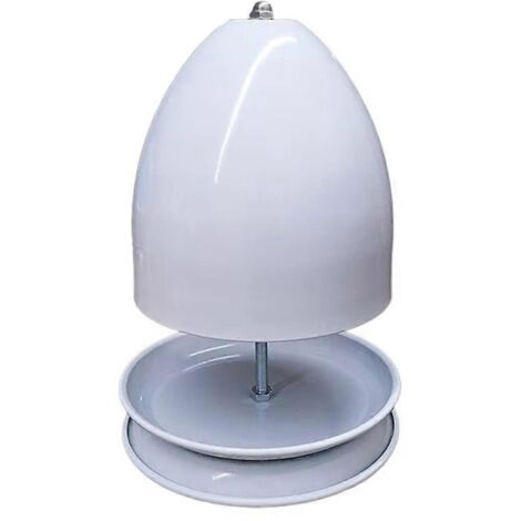 Chauffe-bougie chauffe-plat en métal, blanc (1/5)
