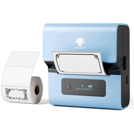 Étiqueteuse portable Bluetooth M221 bleue (1/5)