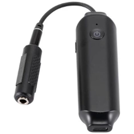 Adaptateur émetteur-récepteur Bluetooth 5.0 sans fil 2 en 1 avec prise jack 3,5 mm, noir (1/5)