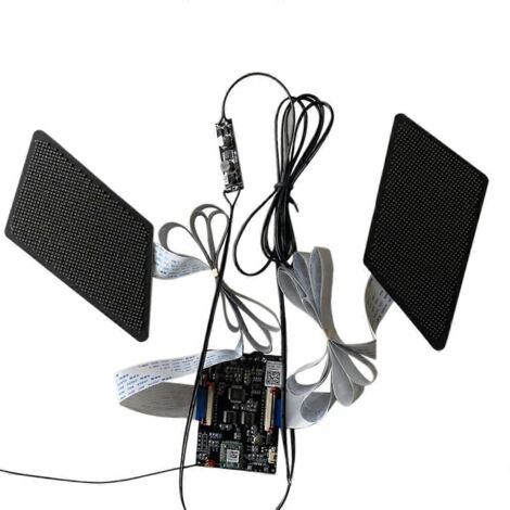 Panneau d'affichage LED 12V « Yeux du diable » avec application pour voiture (1/5)