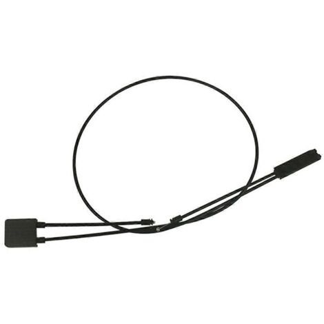 Crochet de câble de capot avant pour F49 X2 F39 51237495843 Noir (1/5)