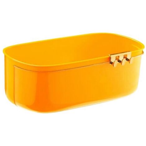 Panier de rangement égouttoir pour fruits et légumes jaune (voir photo) (1/5)