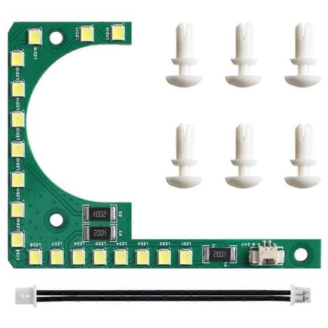 Kit de panneau lumineux LED haute luminosité, installation facile, vert (1/5)