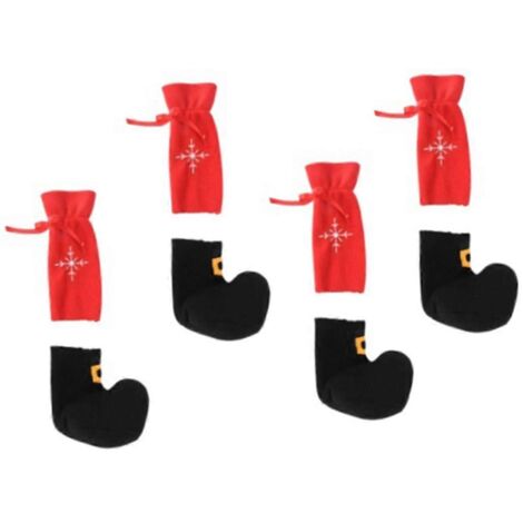 Chaussettes de Noël pour meubles, protège-pieds de chaises, protections de sol (comme sur la photo) (1/5)