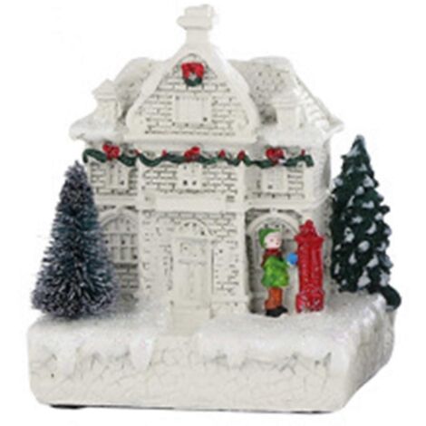 Décoration lumineuse LED « Village enneigé » pour Noël (1/5)