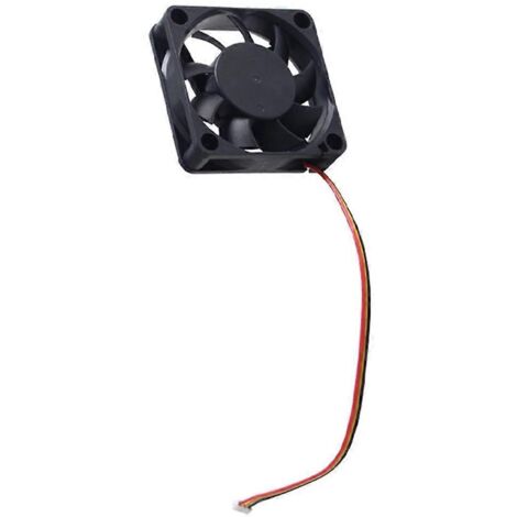 Ventilateurs de refroidissement pour imprimantes 3D K1 et K1 Max - Modèles 6025, 24 V CC, noir (1/5)