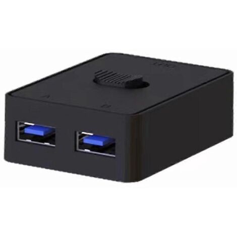 Commutateur USB 3.0 à 2 ports avec partage d'imprimante et commutation bidirectionnelle (voir illustration) (1/5)