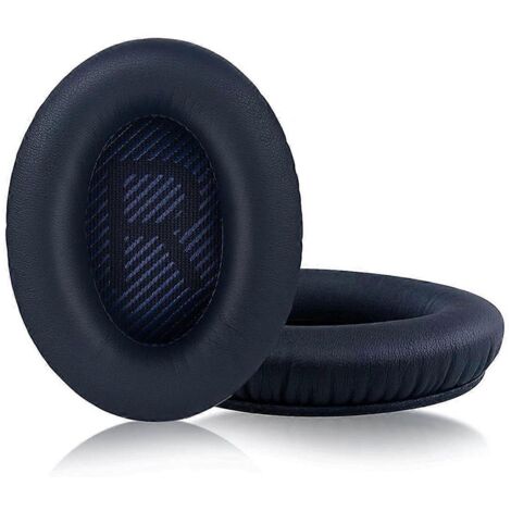 Coussinets d'oreille pour casques QC35 et QC35 II - Pièces de rechange - Bleu foncé - Voir photo (1/5)