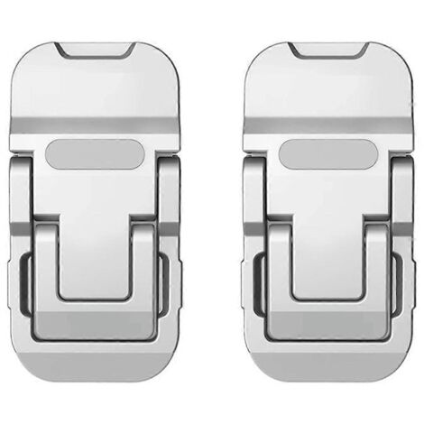 Mini support pour ordinateur portable, portable, invisible et pliable, coussin de refroidissement pour ordinateur portable ASilver (1/5)