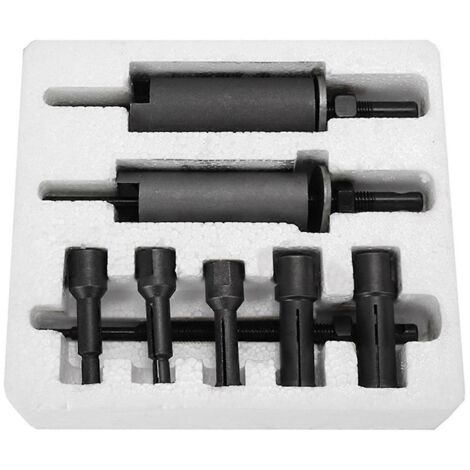 Outil de démontage de roulements de vélo, extracteur de roulements, kit d'extraction noir (1/5)