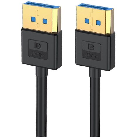 Câble audio/vidéo 8K 60 Hz 4K 144 Hz pour moniteur PC portable, droit (voir image) (1/5)