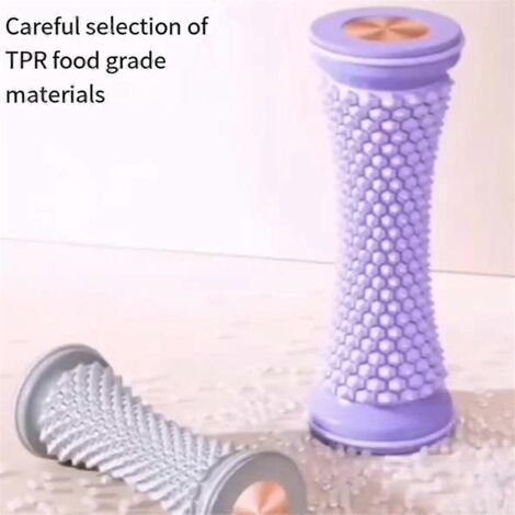 Balle de yoga pour fascia, roue de massage des pieds, dragage des tendons du pied, Green (1/5)