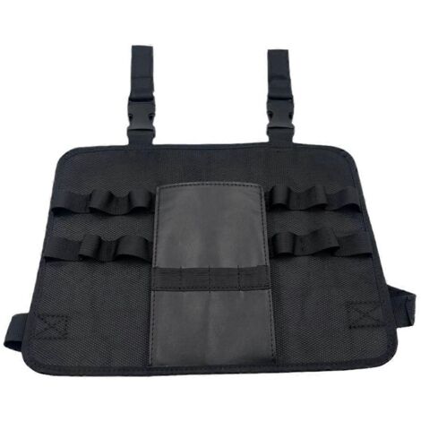 Sacoche à outils ceinture pour outils de réparation portables, pochette ceinture, outil de jambe, noir (1/5)