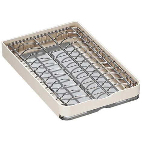 Organisateur de placard de cuisine coulissant, égouttoir à vaisselle coulissant pour cuisine BAs illustré (1/5)