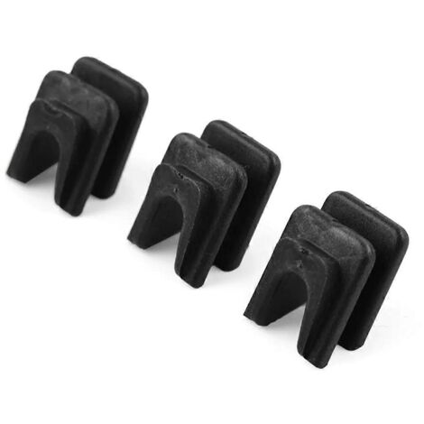 Lot de 3 patins d'embrayage CVT en nylon noir pour poulie d'entraînement 450cc (1/5)