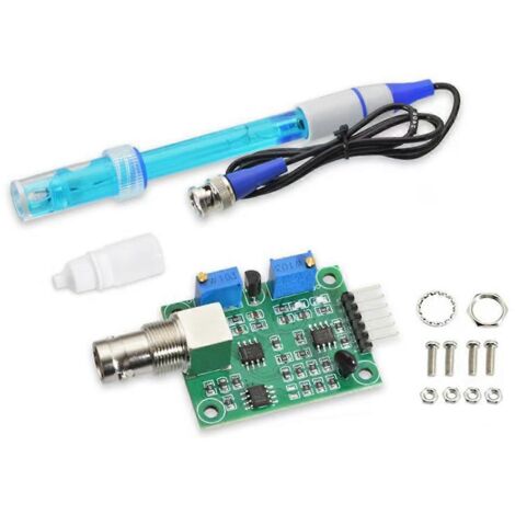 PH4502C Kit de module de capteur de détection de pH, régulateur de détection, vert (1/5)