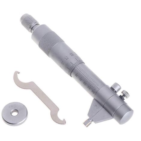 Micromètre interne 5-30 mm, précision 0,01 mm, acier inoxydable (1/5)