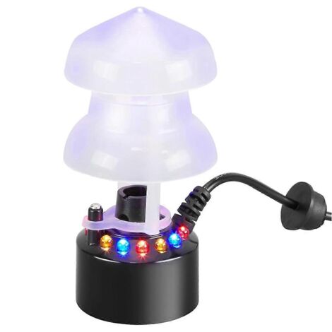 Brumisateur électrique à 12 LED avec atomiseur ultrasonique et prise européenne (1/5)