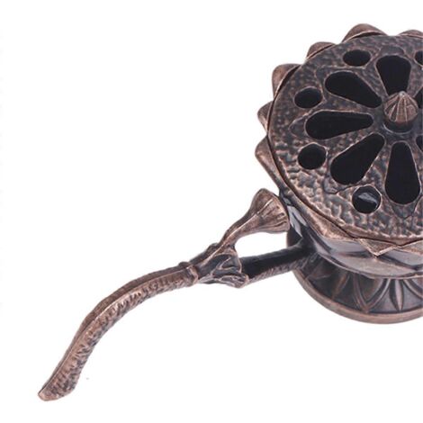 Brûleur d'encens Lotus avec poignée, creux Lotus (voir photo) (1/5)