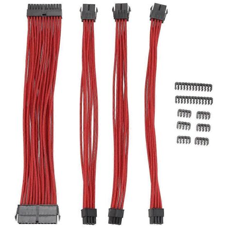Kit de câble d'extension tressé de 9 pouces, câble d'extension de base ARed (1/5)