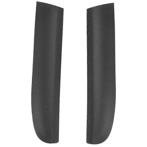 paire de baguettes de garniture de porte arrière de voiture pour moulure de ceinture de vitre latérale noire (1/5)