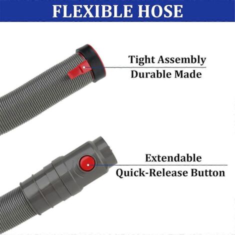 Tuyau d'extension flexible pour aspirateurs - Pièces détachées (voir illustration) (1/5)
