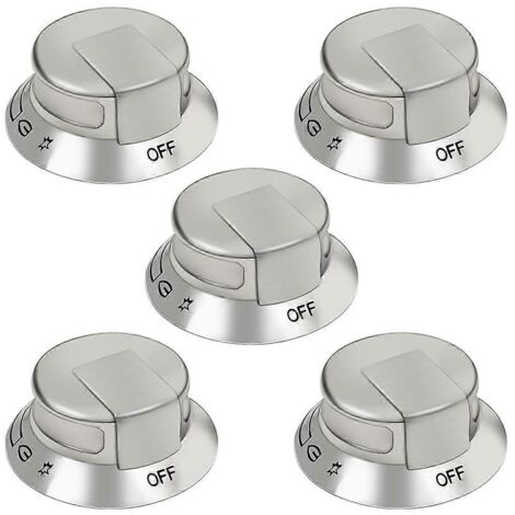 318569904 Bouton de cuisinière à gaz, bouton de commande de brûleur de surface (voir illustration) (1/5)