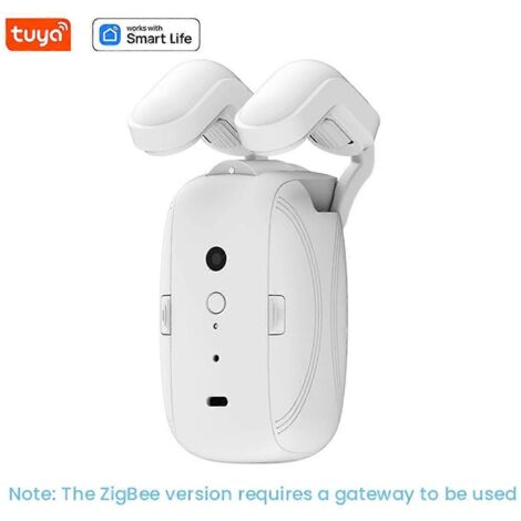 TUYA Smart ZigBee Rideaux Robot Tringle Romaine TrackWhite (1/5)