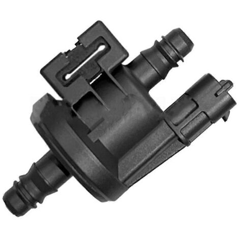 Électrovanne de vapeur d'échappement, cartouche de carbone, vanne solénoïde noire (1/5)