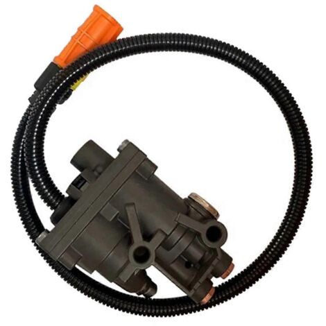 Valve de frein du collecteur d'échappement de camion, électrovanne de frein d'échappement (1/5)
