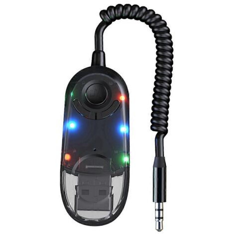 Adaptateur Bluetooth AUX pour voiture, câble dongle pour haut-parleur de voiture (voir image) (1/5)