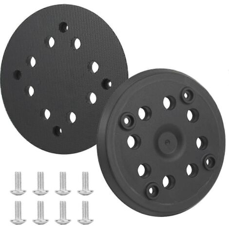 disques de ponçage autocollants en nylon de 125 mm, compatibles avec vis. (1/5)