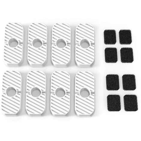 Filtres de rechange pour fontaine à eau sans fil pour chat SSPF-V04, 8+8 (1/5)