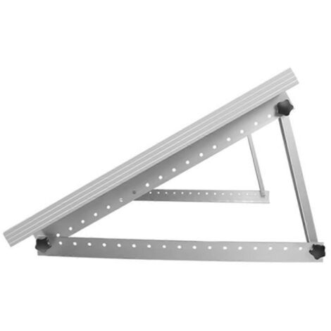 Supports de montage inclinables réglables pour panneaux solaires de 22 pouces, compatibles avec tous les camping-cars à toit plat. (1/5)