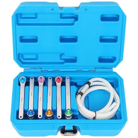 Kit de purge de liquide de frein, clés de purge, pompe de frein (1/5)