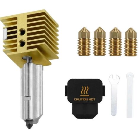 Buse en laiton pour kit Hotend A1 0,2/0,4/0,6/0,8 mm (1/5)