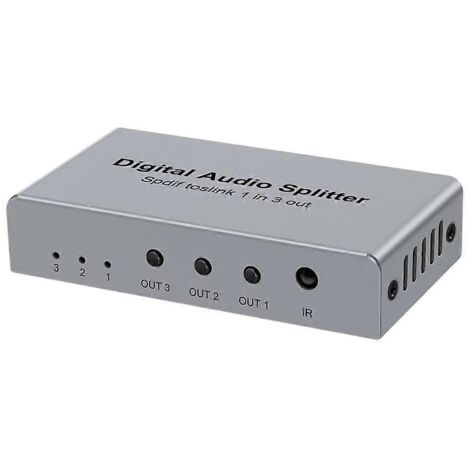 Répartiteur optique numérique, répartiteur audio optique numérique SPDIF TOSLINK (1/5)