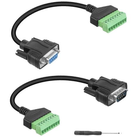 Câble d'extension sans soudure DB9, module de signal à connecteur de terminal (1/5)