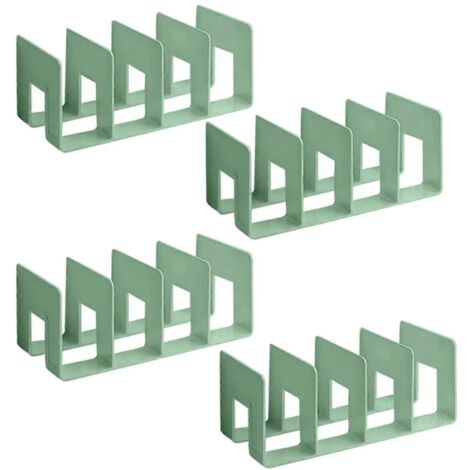Étagères de séparation en plastique (lot de 4) - Organisateur pour sacs à main/penderie (1/5)